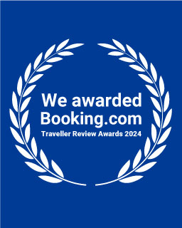 We awarded Booking.com Traveller Review Awards 2024